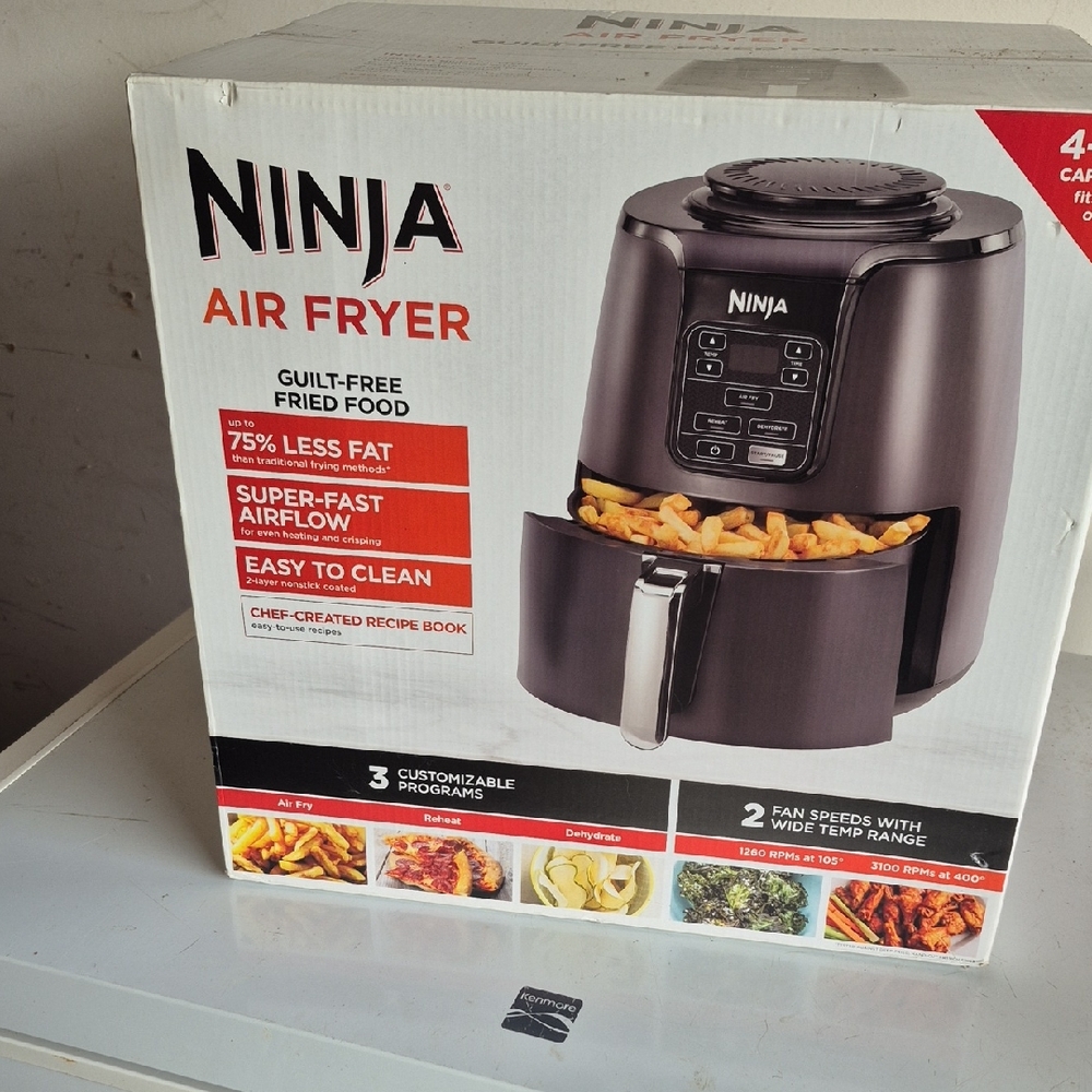 Ninja Air Fryer with Black Finish